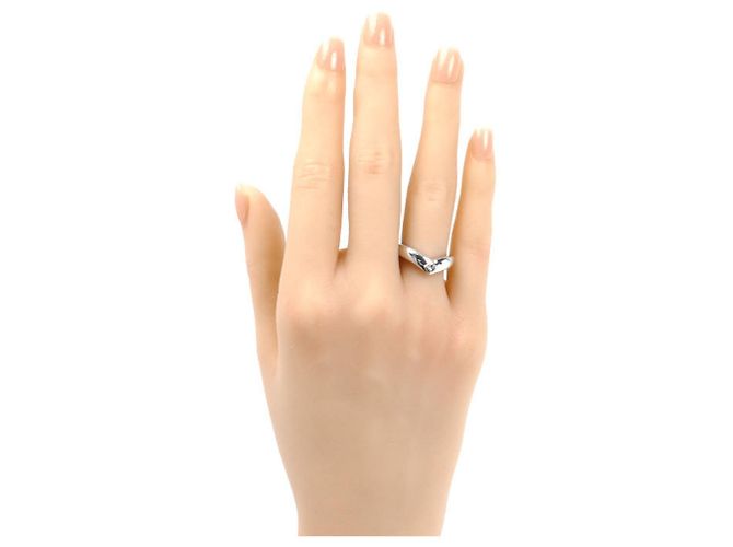 Triandre-Diamantring aus 18K Weißgold von Cartier - Ansicht 7
