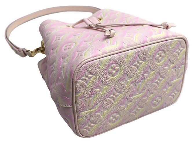 Néonoé Borsa a Spalla Louis Vuitton NeoNoe BB Summer Stardust Rosa - vista 3