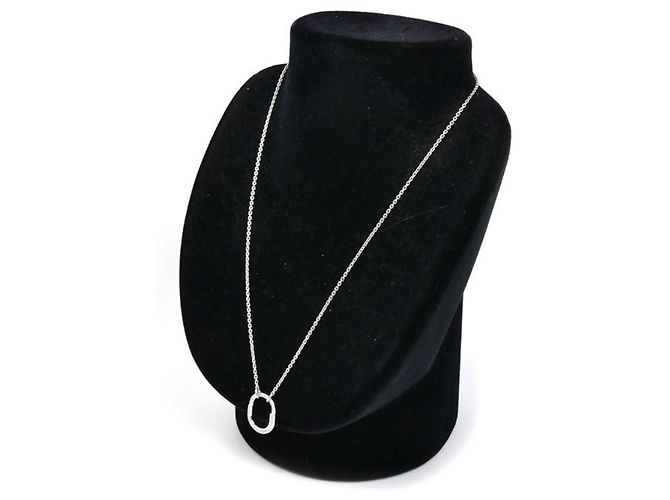 Collana in diamante in oro bianco 18K Tiffany & Co. - vista 6