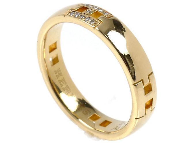 Ring Hermès Anello nuziale Hercules in oro giallo 18K Hermes - vista 2