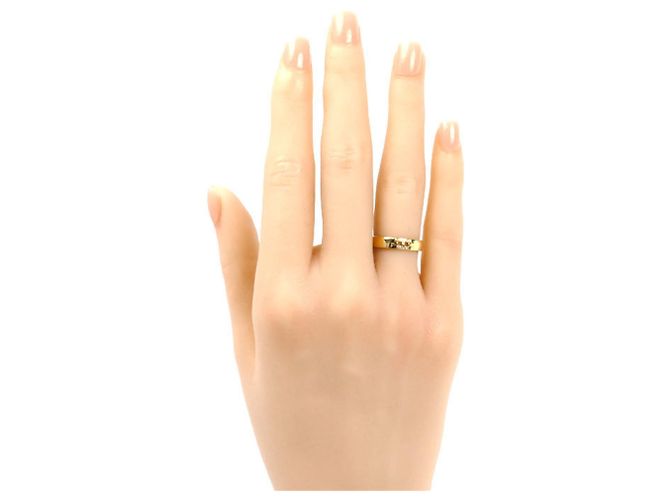 Ring Hermès Anello nuziale Hercules in oro giallo 18K Hermes - vista 7