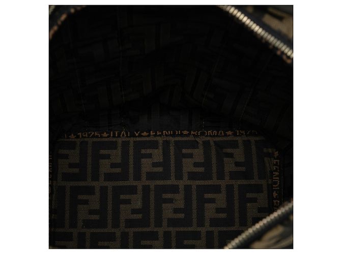 Fendi Braune Zucca Canvas Roma 1925 Einkaufstasche - Ansicht 4