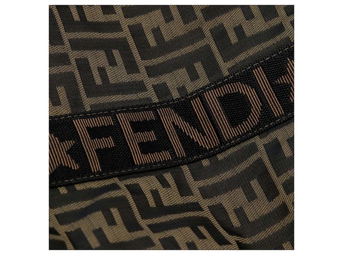 Fendi Braune Zucca Canvas Roma 1925 Einkaufstasche - Ansicht 5