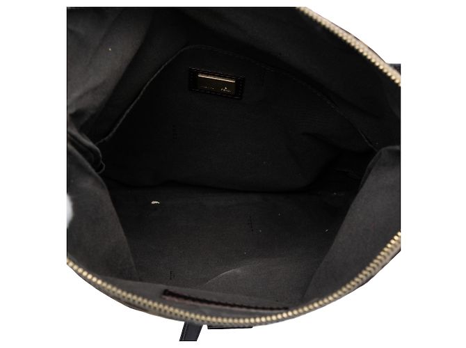 Borsa a tracolla in tela Zucchino marrone Fendi Marrone chiaro - vista 4