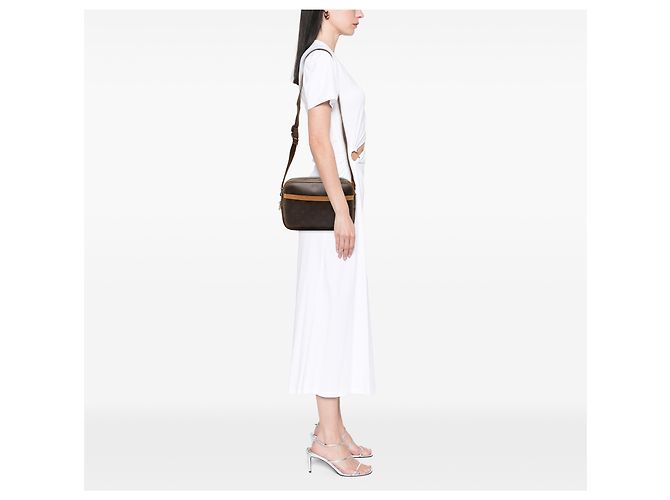 Reporter PM Monogram Marrone Louis Vuitton - vista 7