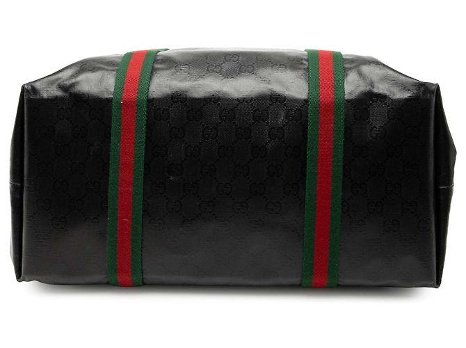 Tote Gucci Nero GG Stampato Web - vista 3