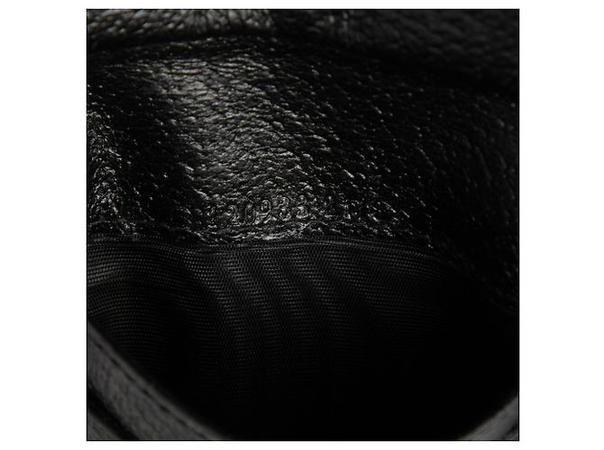 Gucci Black GG Canvas Eclipse Small Wallet - view 6