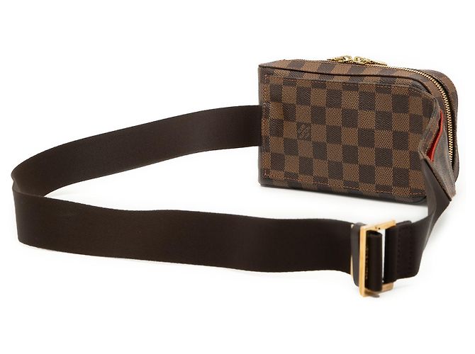 Louis Vuitton Marrone Damier Ebene Geronimos - vista 2