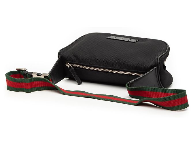 Belt bag in nylon nero Gucci - view 2