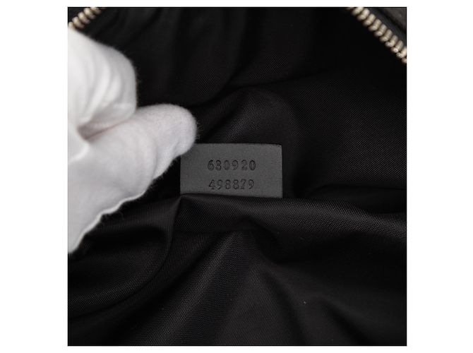 Belt bag in nylon nero Gucci - view 6