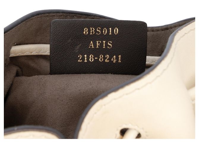 Borsa a secchiello Mon Tresor Mini Zucca in suede arancione di Fendi - vista 6