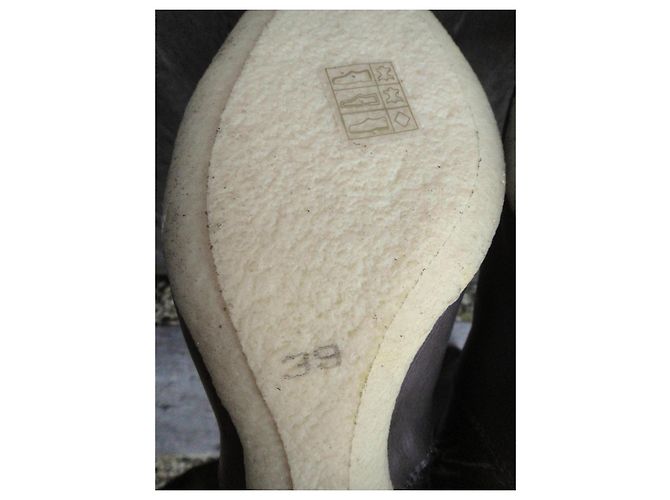 Autre Marque Botas Roberto Del Carlo de cuero marrón Castaño - vista 9