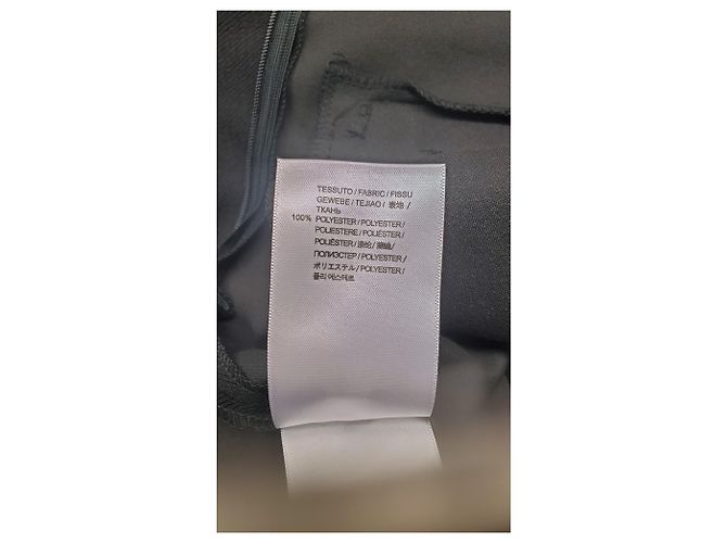 Mono con escote en V de poliéster negro Chloé - vista 6