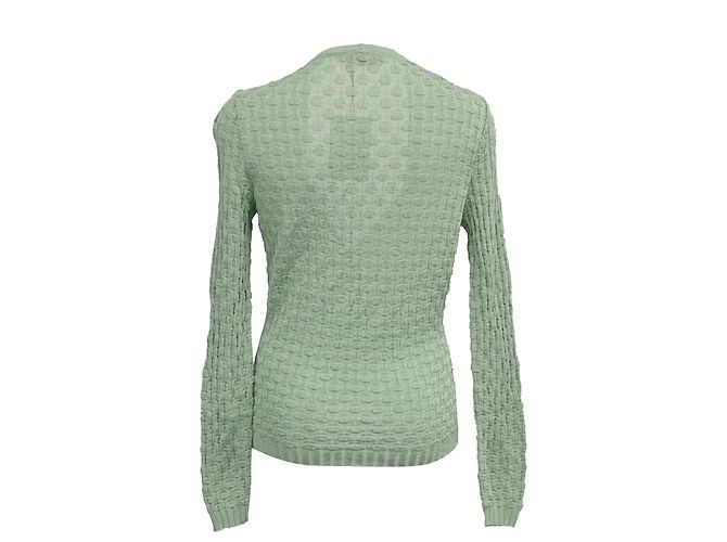 Missoni Knopf-Cardigan aus grüner Viskose - Ansicht 3