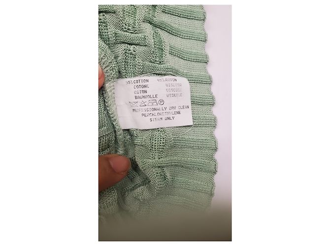 Missoni Knopf-Cardigan aus grüner Viskose - Ansicht 6