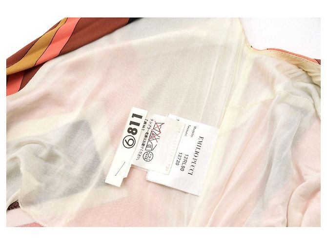 Autre Marque Vestido de rayón Emilio Pucci Rosa - vista 9