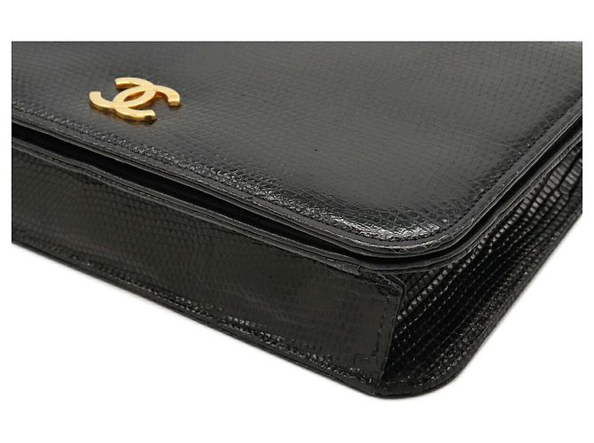 Timeless Borsa a spalla in pelle Chanel Nero - vista 3