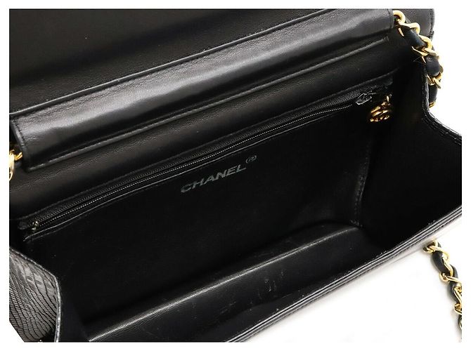Timeless Borsa a spalla in pelle Chanel Nero - vista 6