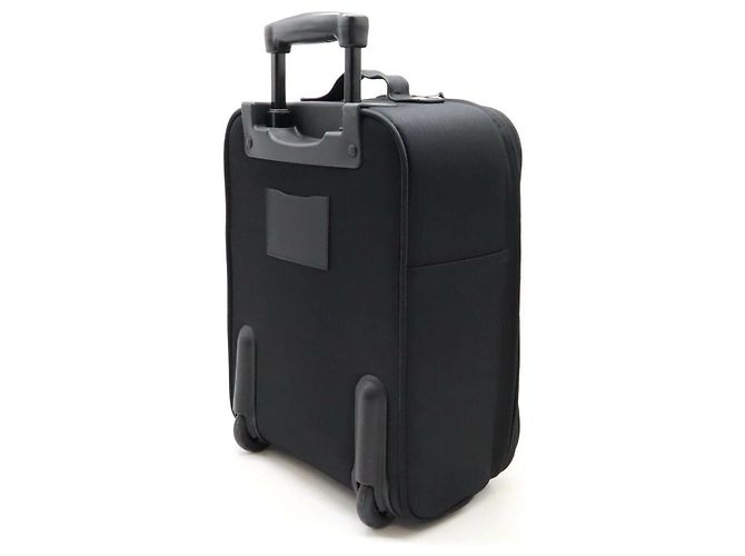 Valigia Hermès Acapulco Carry Mini Toilchevron Nero - vista 2