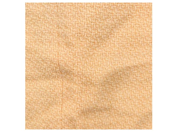 Timeless Saia de lã e seda Chanel Rosa Laranja - vista 3