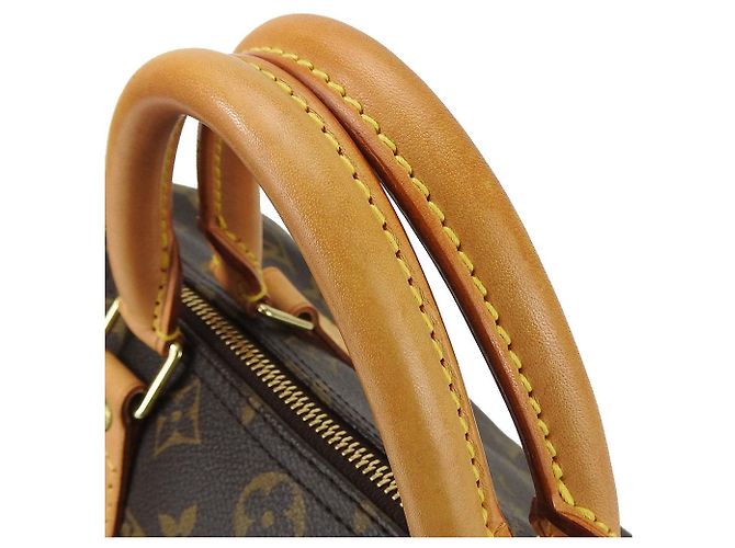 Borsa Louis Vuitton Speedy 30 Monogram Marrone - vista 10