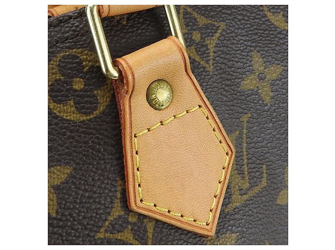 Borsa Louis Vuitton Speedy 30 Monogram Marrone - vista 14