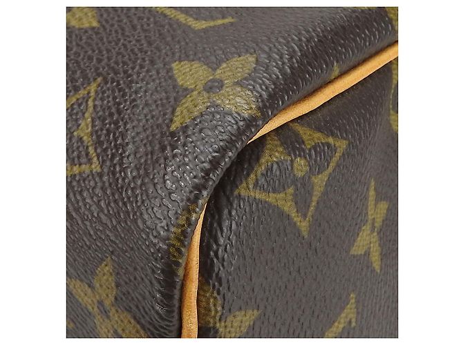 Borsa Louis Vuitton Speedy 30 Monogram Marrone - vista 17