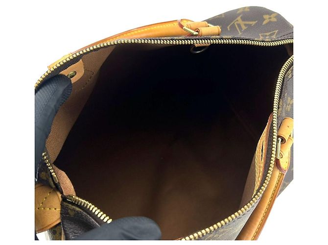Borsa Louis Vuitton Speedy 30 Monogram Marrone - vista 18