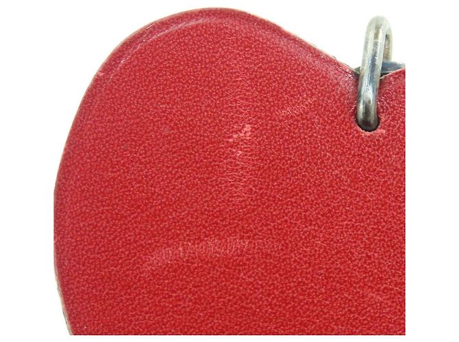 Llavero de cuero Apple Hermès Silver925 Roja - vista 6