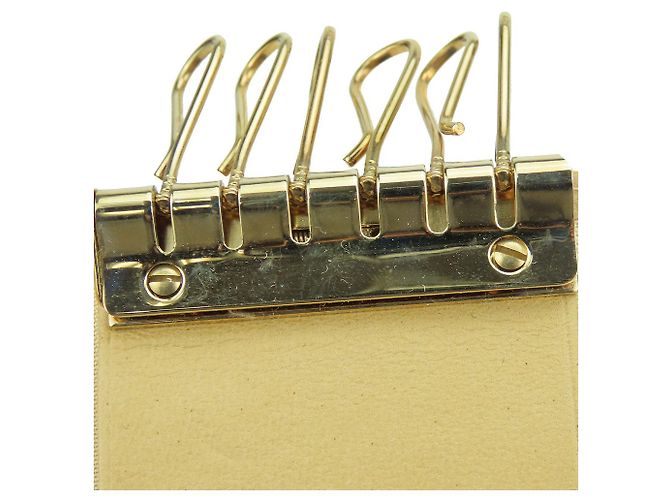 Timeless Llave de Chanel en Cuero Caviar Beige - vista 14