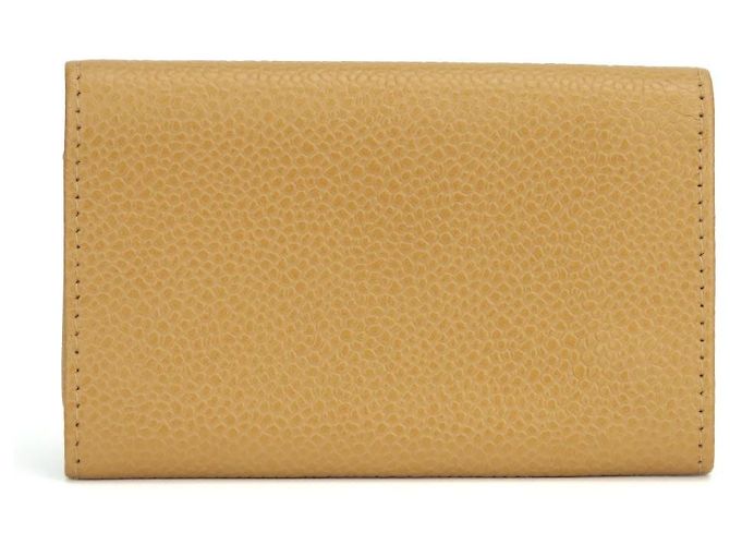 Timeless Llave de Chanel en Cuero Caviar Beige - vista 2