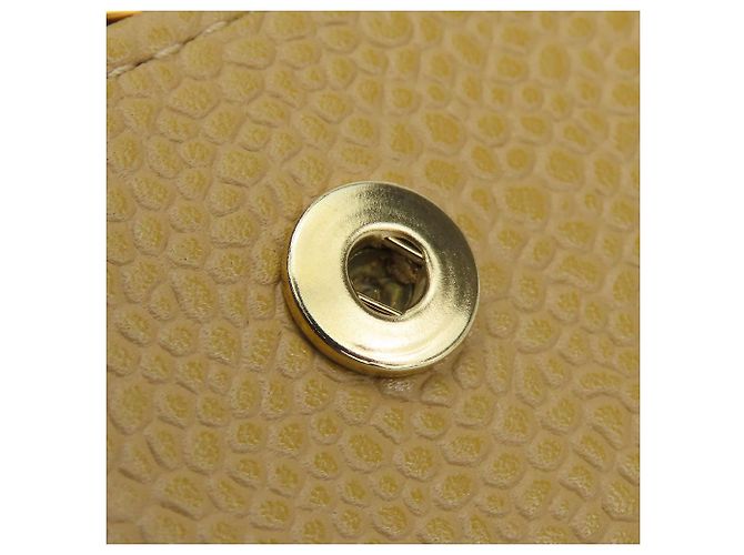 Timeless Llave de Chanel en Cuero Caviar Beige - vista 7