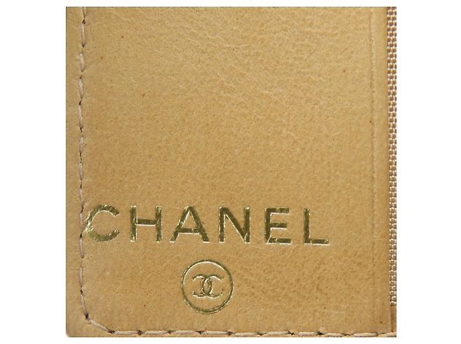 Timeless Llave de Chanel en Cuero Caviar Beige - vista 9