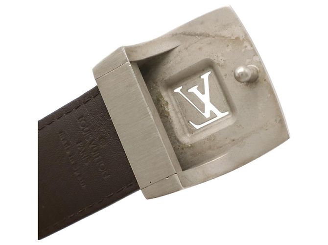 Cinturón Monogram Louis Vuitton Castaño - vista 4