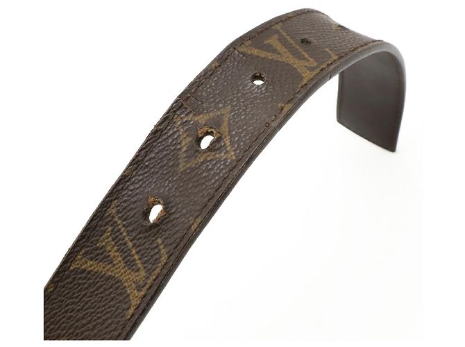 Cinturón Monogram Louis Vuitton Castaño - vista 6