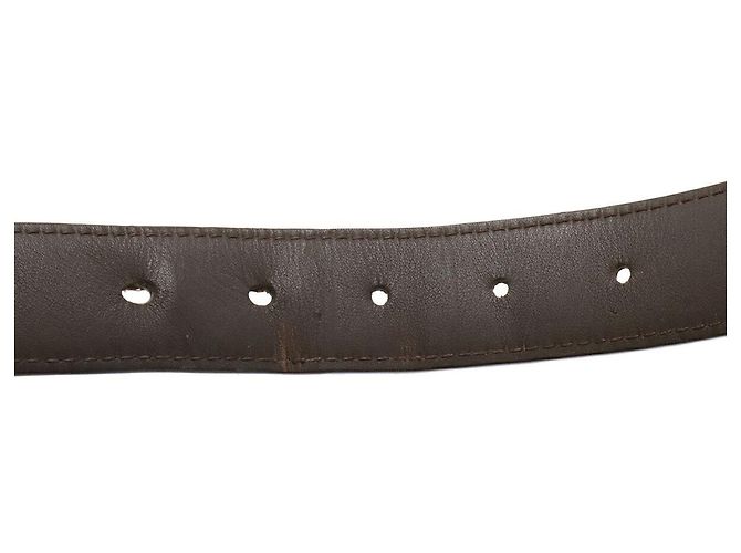 Cinturón Monogram Louis Vuitton Castaño - vista 7