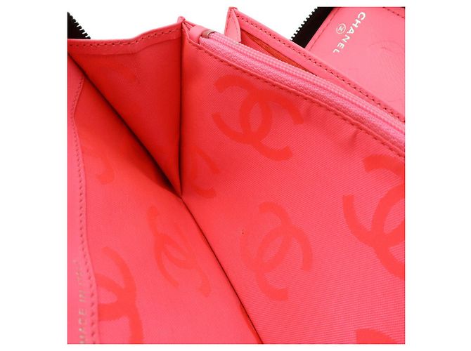 Cartera larga organizadora Chanel Cambon de piel de ternera - vista 6