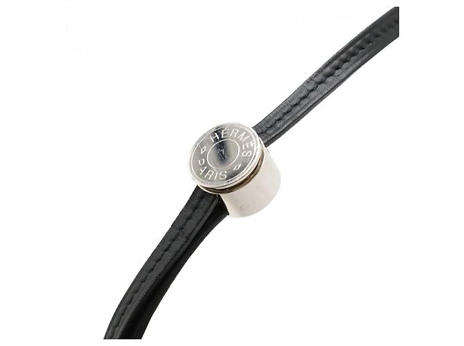 Hermès Sellier Noe Lederhandschuhhalter Schwarz - Ansicht 4