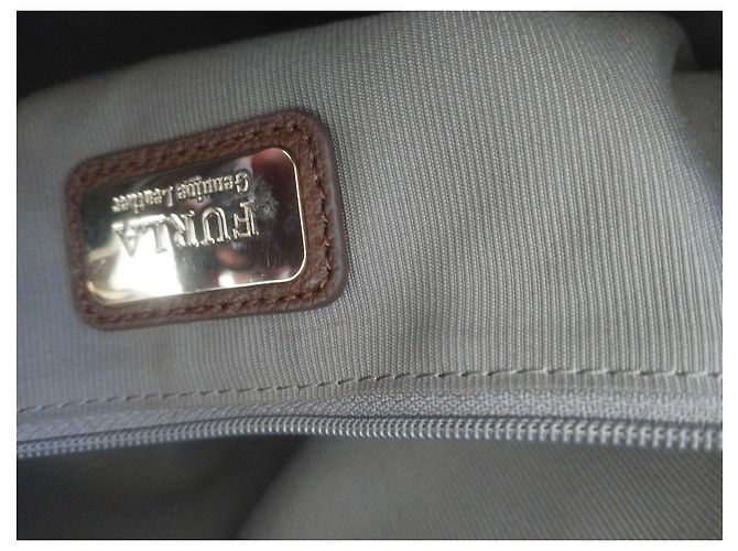 Borsa tote in pelle marrone Furla - vista 5