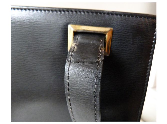 Borsa Dior in pelle verniciata nera testurizzata Nero - vista 13
