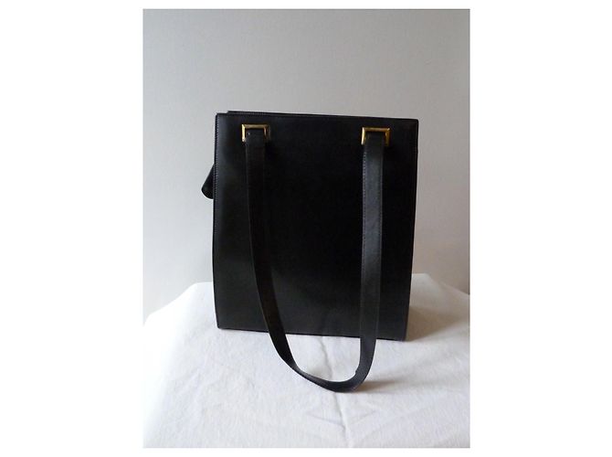 Borsa Dior in pelle verniciata nera testurizzata Nero - vista 6