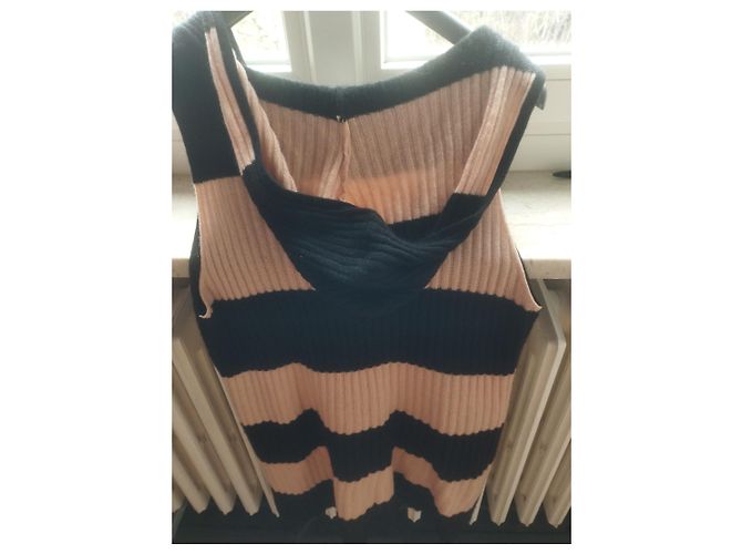 Sonia Rykiel Suéter sem mangas Rykiel Preto Rosa - vista 4