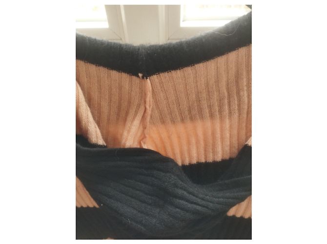 Sonia Rykiel Suéter sem mangas Rykiel Preto Rosa - vista 5