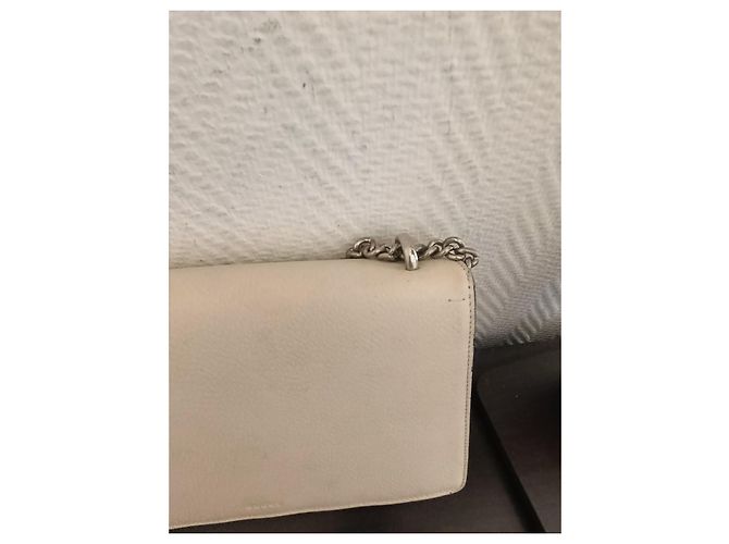 Borsa Gucci in pelle beige - vista 10