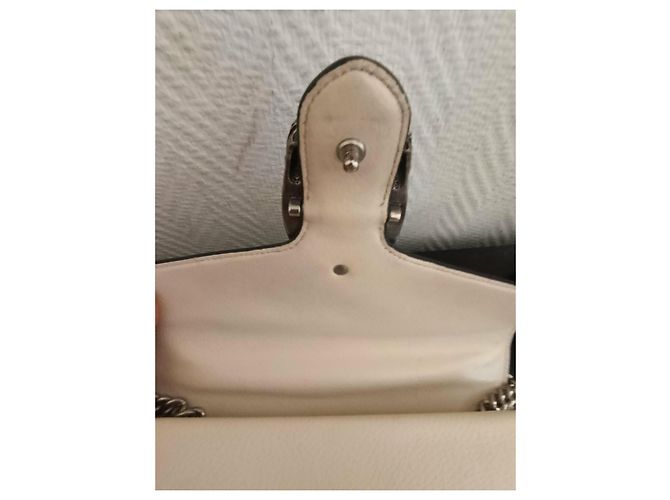 Borsa Gucci in pelle beige - vista 5