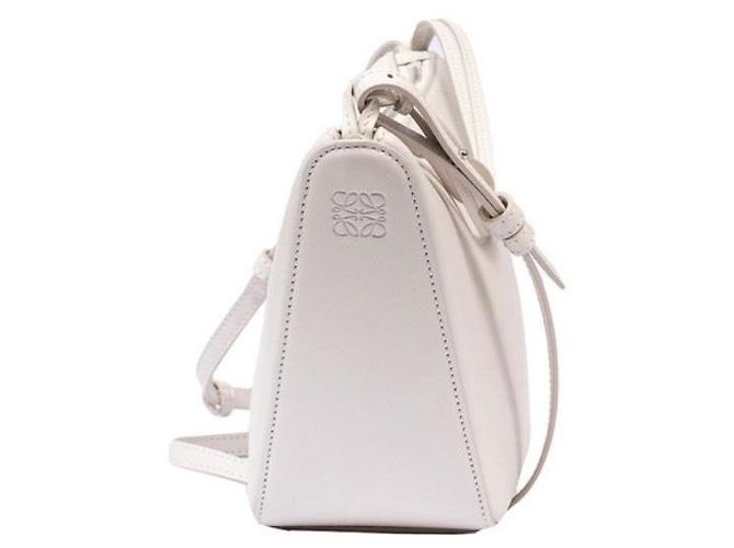 Borsa in pelle Hammock Hobo LOEWE Bianco - vista 2