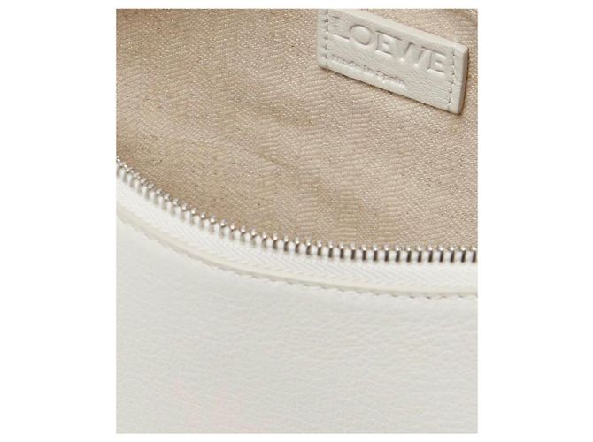 Borsa in pelle Hammock Hobo LOEWE Bianco - vista 5