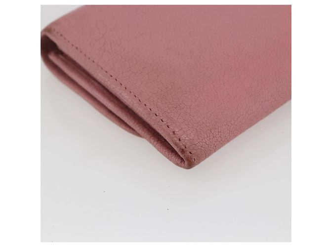 Lange Lederbörse in Rosa Authentisch Miu Miu ti3779 Pink - Ansicht 16