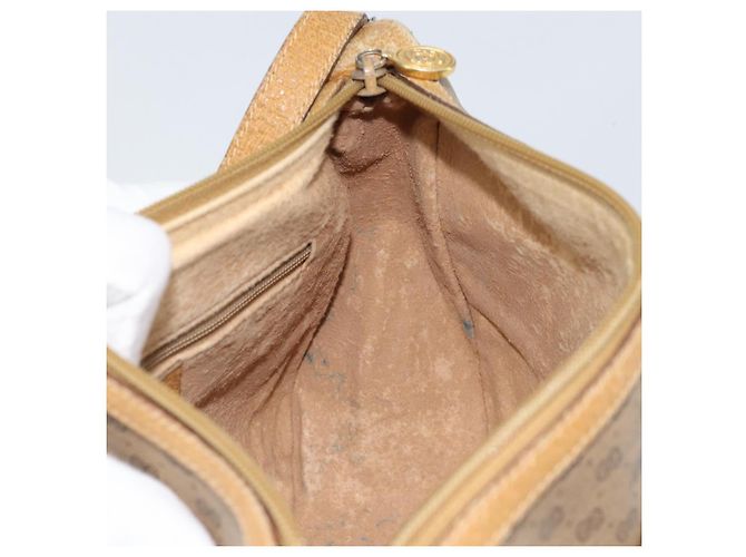 Borsa Sherry Line in PVC Beige e Oro Micro GG Supreme di GUCCI 89 02 032 Auth bs33296 D'oro - vista 20
