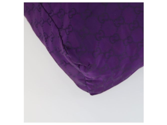 Sac à bandoulière GG en toile Gucci Nylon Violet 281487 Auth 169451 - vue 14